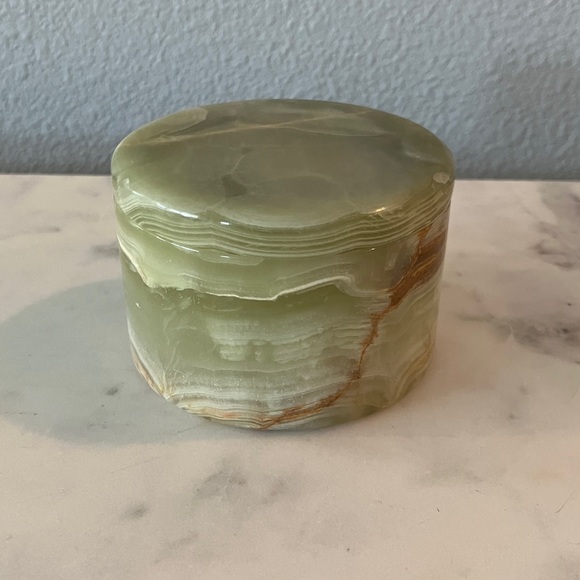 Other - Green Onyx Decorative Trinket Box
